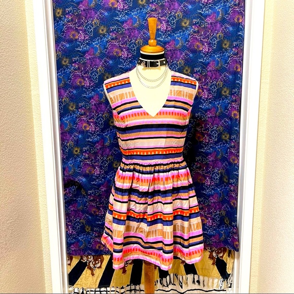 🌈 Lovely colorful striped dress - Picture 2 of 11
